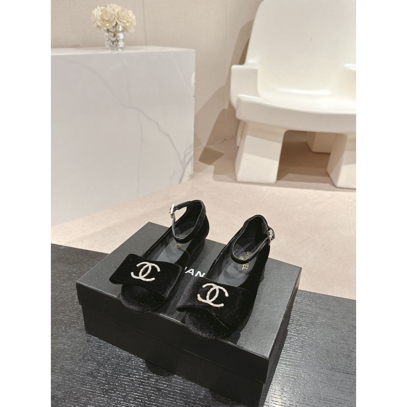 Ch*el flat shoes